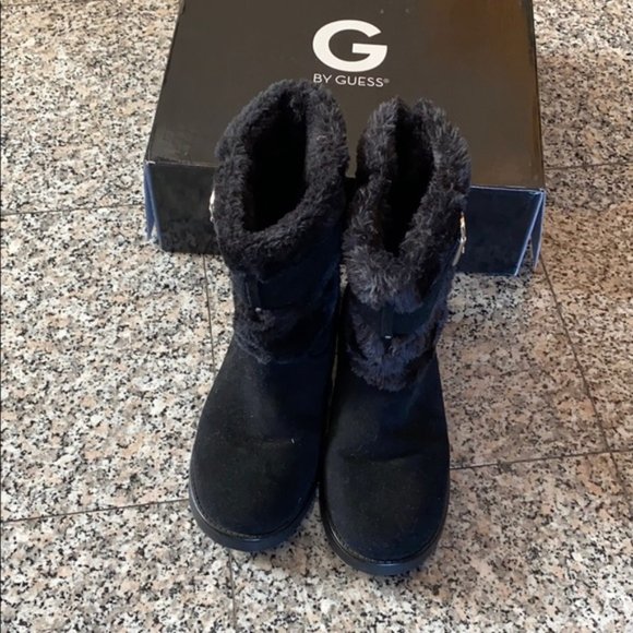 Guess AMBURR BLACK Booties size 7.5 - Picture 2 of 8